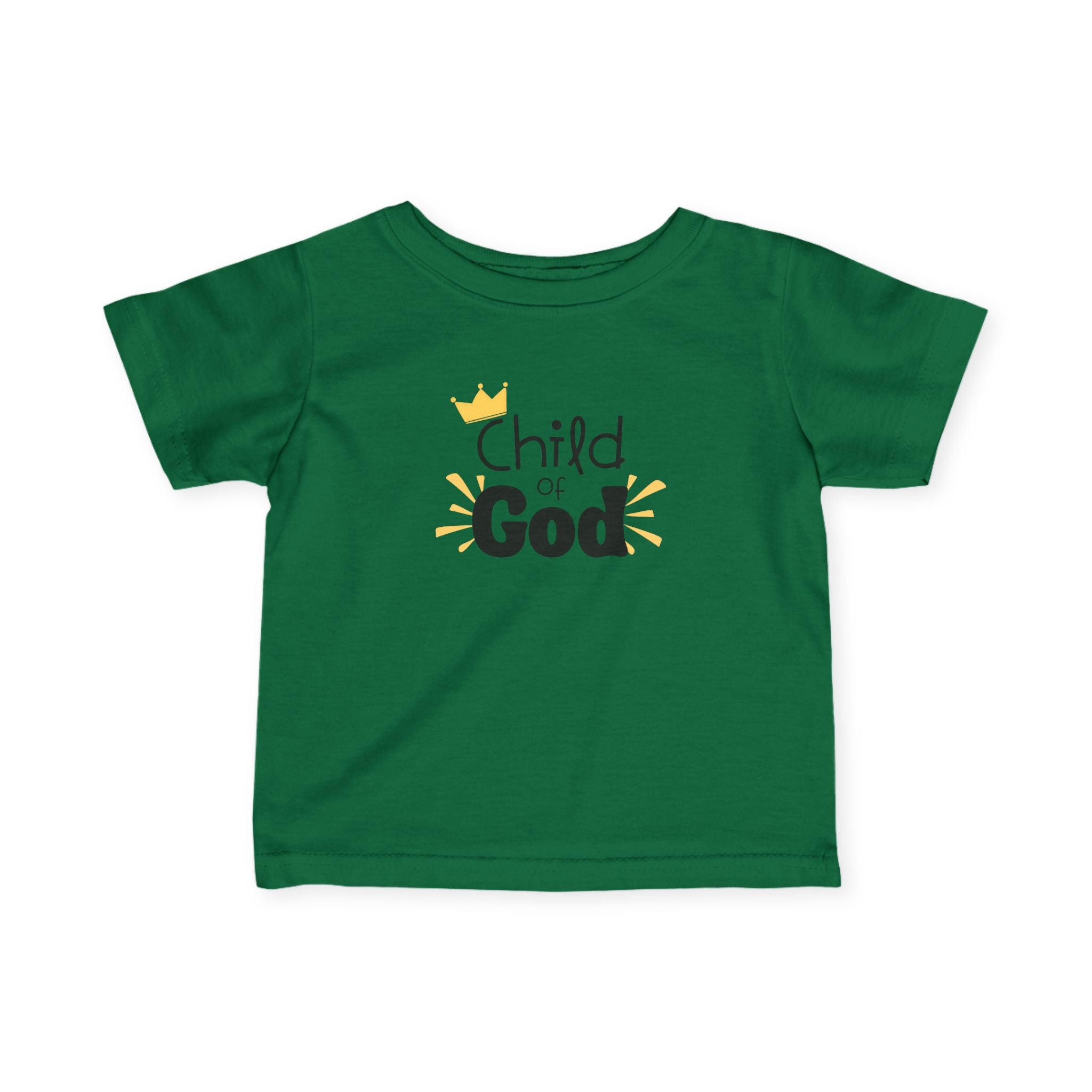 Infant Tee — "Child of God" Cute Religious Baby Shirt