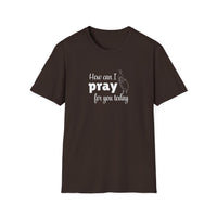 How Can I Pray For You Today Christian Shirt for Women Men Shirts for Christians