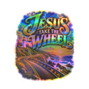 Jesus Take the Wheel – Coastal Highway Christian Vinyl Sticker