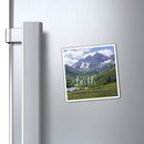 Faith Can Move Mountains Fridge Magnet- Christian Gifts for Women Men - Faith Based Gifts