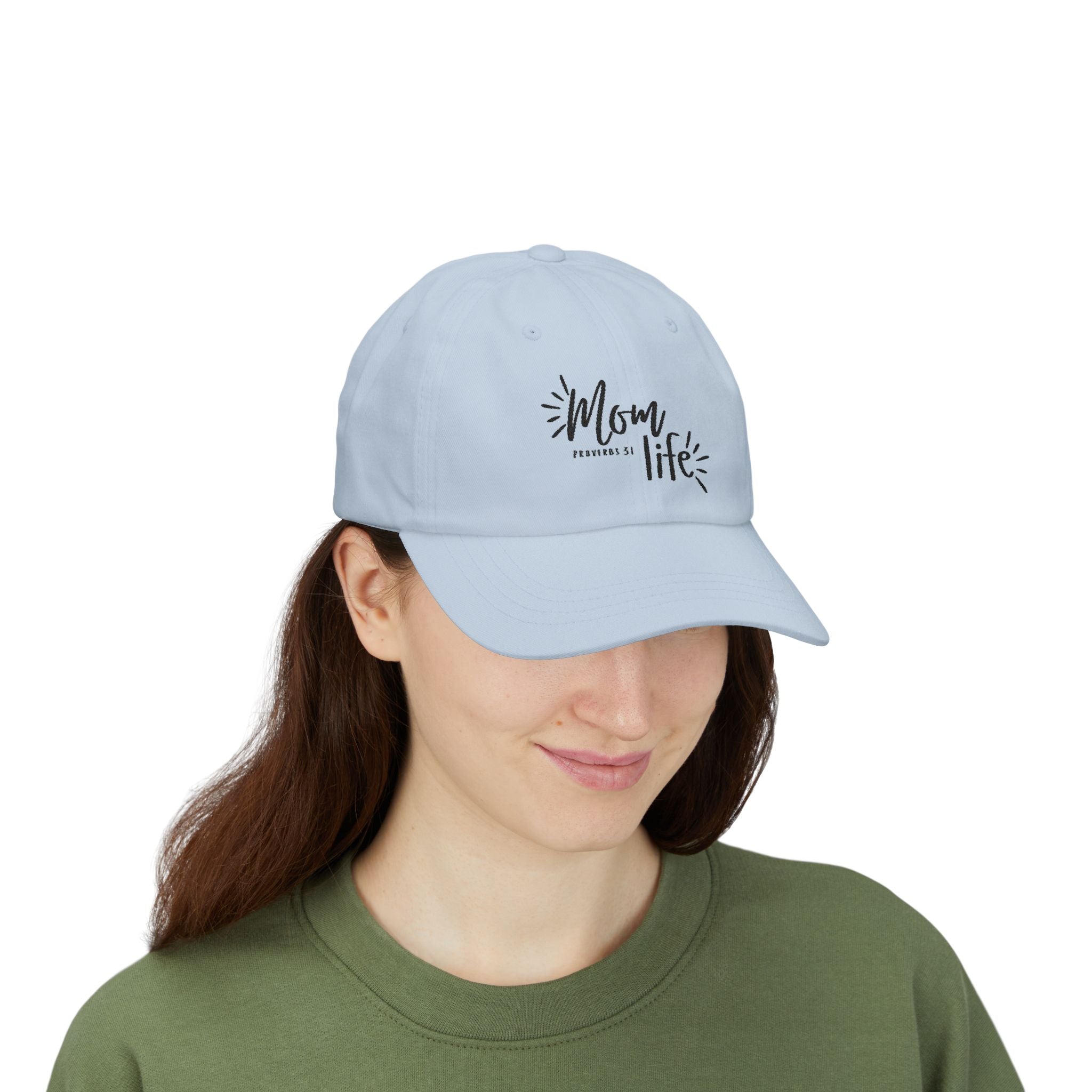 Mom Life Hat — Embroidered 'Mom Life' Baseball Hat, Mother's Day Gift