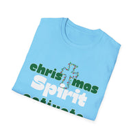 Christmas Spirit Activate Christmas shirt for women men holiday shirt
