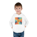 Toddler Hoodie — "Created With A Purpose" Retro Sunburst Pullover