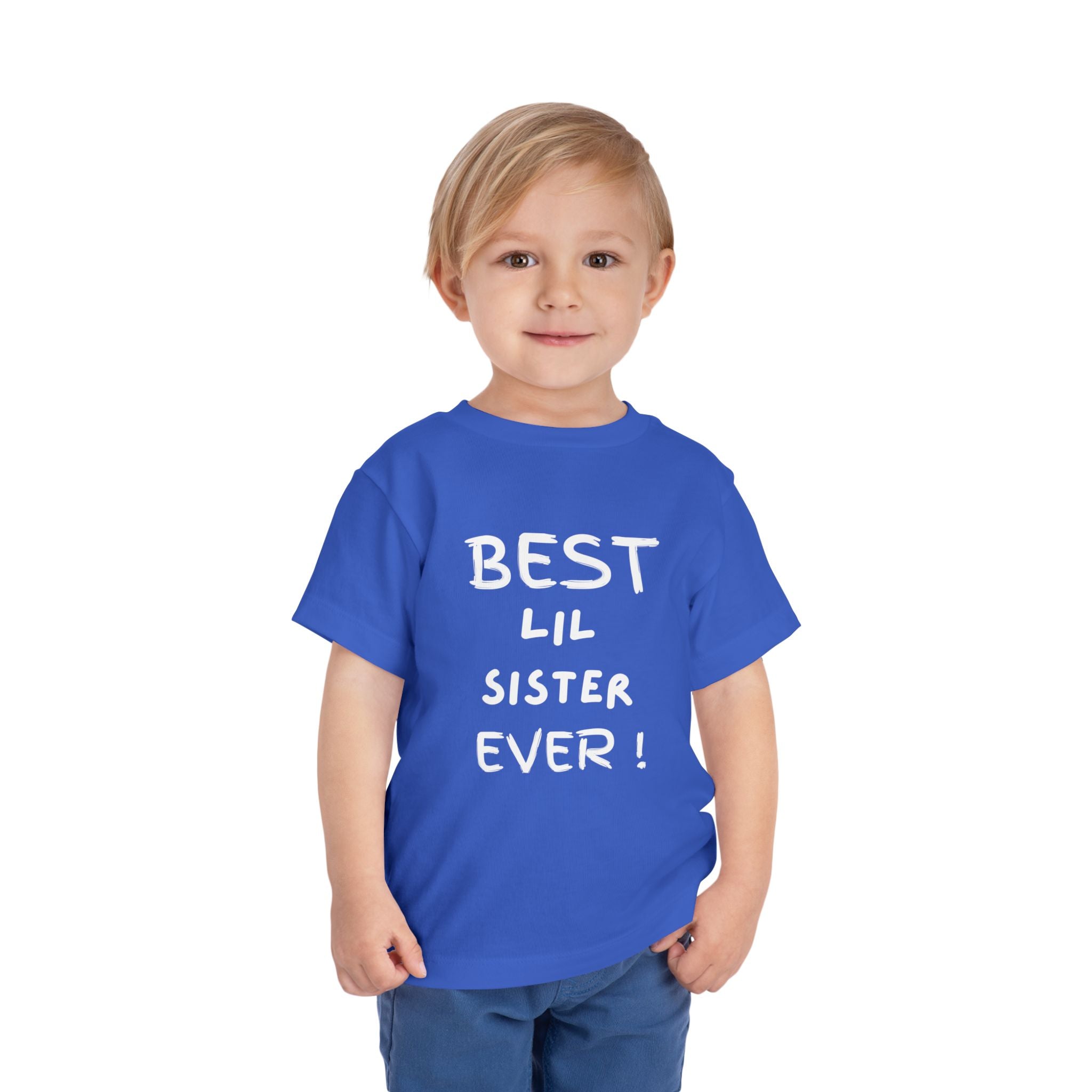 Best Lil Sister Ever Toddler Tee