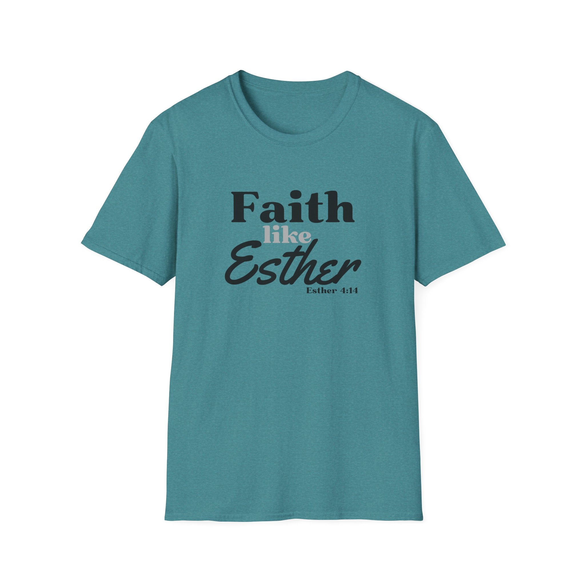Faith Like Esther T-Shirt – Bible Verse Esther 4:14 Christian Tee