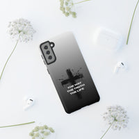 Christian Cross Phone Case — "The Way The Truth The Life" Protective Phone Cover
