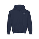 Youth Hoodie - Romans 6:7 'I Am Set Free' Christian Cross Sweatshirt Christian Hoodie for Boys