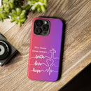 iPhone - Faith, Love & Hope Gradient Phone Case