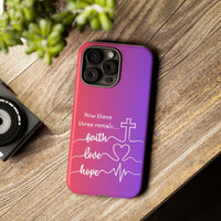 iPhone - Faith, Love & Hope Gradient Phone Case