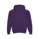 Youth Hoodie — "Jesus Has My Back" Christian Heart Cross Sweatshirt