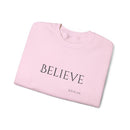 Embroidered Believe John 3:16 Unisex Heavy Blend Crewneck Sweatshirt