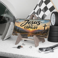 Jesus Is My Copilot Christian Vanity Plate