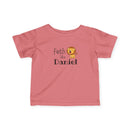 Infant Tee — 'Faith Like Daniel' Cute Lion Baby Shirt
