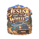 Jesus Take the Wheel – Vintage Truck Christian Vinyl Sticker
