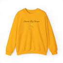 Embroidered Saved By Grace Ephesians 2:8-9 Unisex Heavy Blend Crewneck Sweatshirt