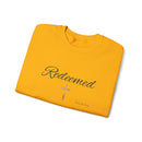 Embroidered Redeemed Psalm 77:15 Unisex Heavy Blend Crewneck Sweatshirt