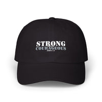 Strong & Courageous Hat — Embroidered Athletic Baseball Hat