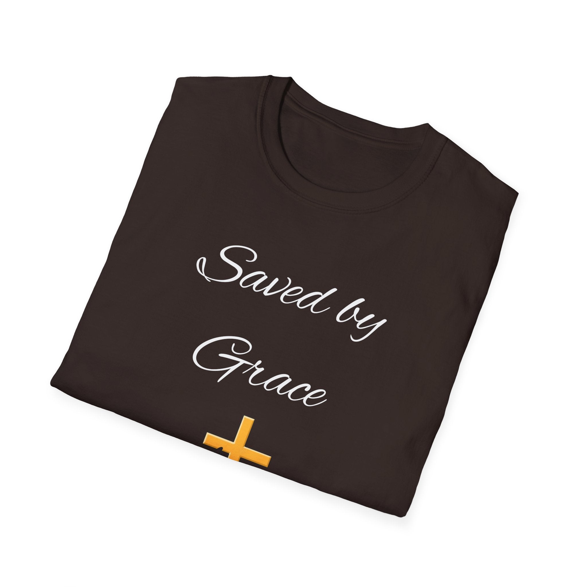 Saved By Grace Christian Shirt for Women Men Shirts for Christians
