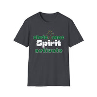 Christmas Spirit Activate Christmas shirt for women men holiday shirt