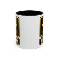 Military Themed Coffee Mug - U.S. Army Design for Veterans, Gift for Soldiers, Patriotic Decor, Everyday Use, Army Support