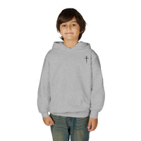 Youth Hoodie - Romans 6:7 'I Am Set Free' Christian Cross Sweatshirt Christian Hoodie for Boys