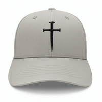 Three Nails Christian Baseball Cap - Embroidered Breathable Cotton Faith Hat - Comfortable - Adjustable - Religious Gift for Men Women Faith Ballcap Christian Baseball Cap (Copy)