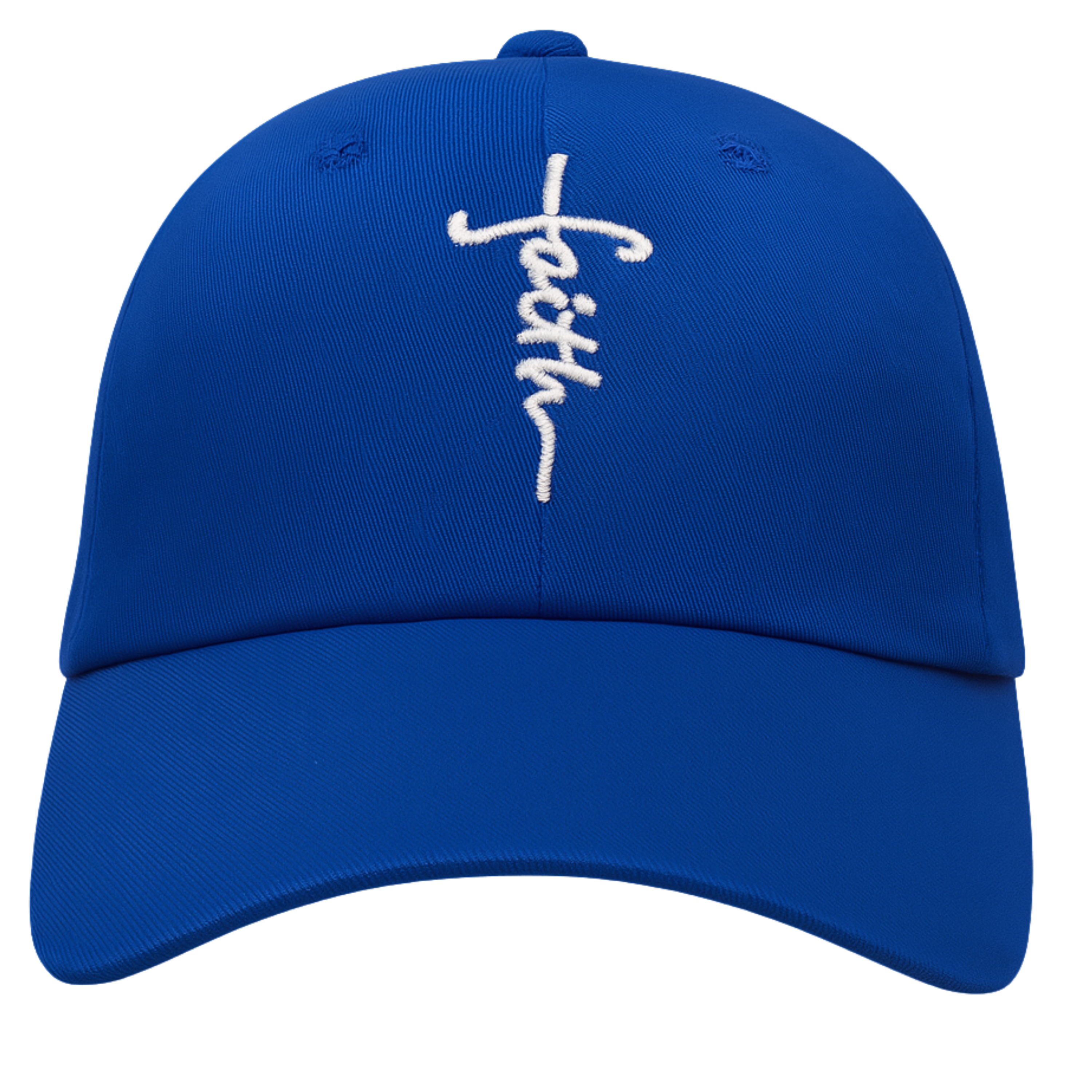 Faith Cross Hat Christian Baseball Cap - Embroidered Breathable Cotton Faith Hat - Comfortable - Adjustable - Religious Gift for Men Women Religious Ballcap Cross Baseball