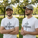 Faith over Fear Christian Baseball Cap - Embroidered Breathable Cotton Faith Hat - Comfortable - Adjustable - Religious Gift for Men Women Faith Ballcap Christian Baseball Cap