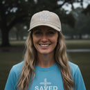 Faith over Fear Christian Baseball Cap - Embroidered Breathable Cotton Faith Hat - Comfortable - Adjustable - Religious Gift for Men Women Faith Ballcap Christian Baseball Cap