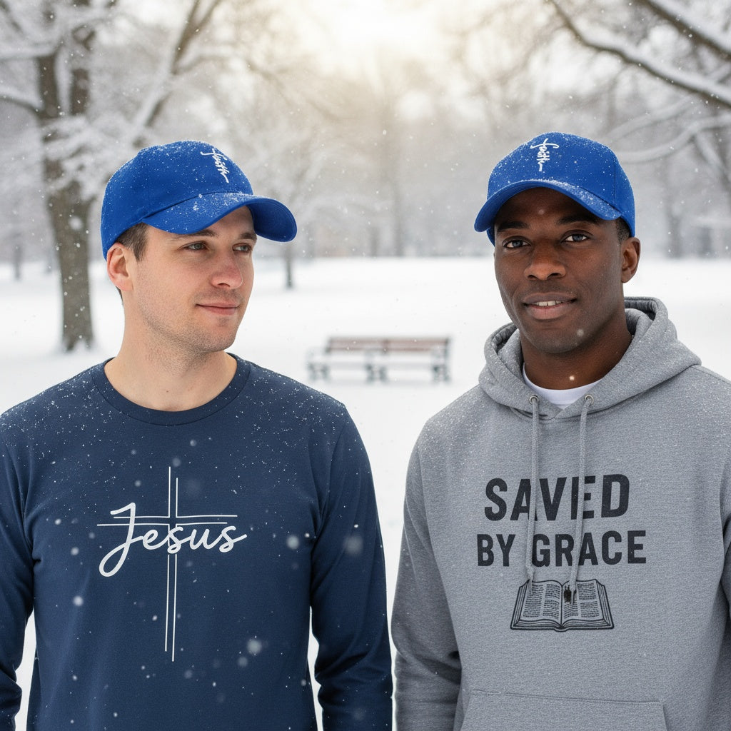 Faith Cross Hat Christian Baseball Cap - Embroidered Breathable Cotton Faith Hat - Comfortable - Adjustable - Religious Gift for Men Women Religious Ballcap Cross Baseball
