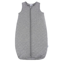 Gerber Grey Heather Quilted Jersey Wearable Blanket front
