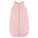 Gerber Pink Heather Quilted Jersey Wearable Blanket front