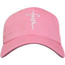 Faith Cross Hat Christian Baseball Cap - Embroidered Breathable Cotton Faith Hat - Comfortable - Adjustable - Religious Gift for Men Women Religious Ballcap Cross Baseball