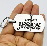 Jesus The Way Truth Life Christian Keychain -Christmas Gift - Jesus Keychain - Bible Verse Key chain - Christian Gifts Mom Faith Gifts Mom Dad