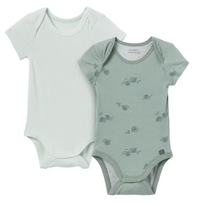 Modern Moments by Gerber Snails 2-Pack Bodysuits