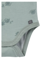 Modern Moments by Gerber Snails Bodysuit snap and fabric detail