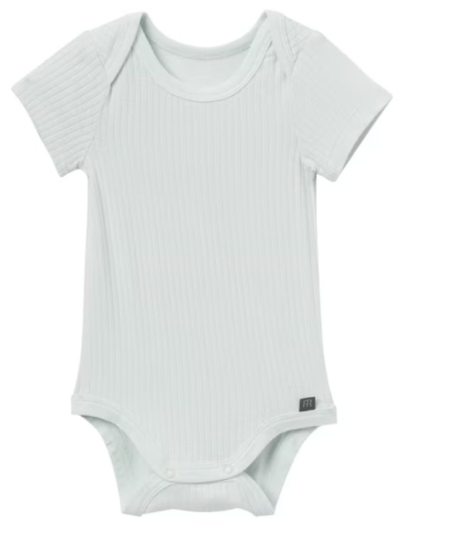 Modern Moments by Gerber white ribbed bodysuit
