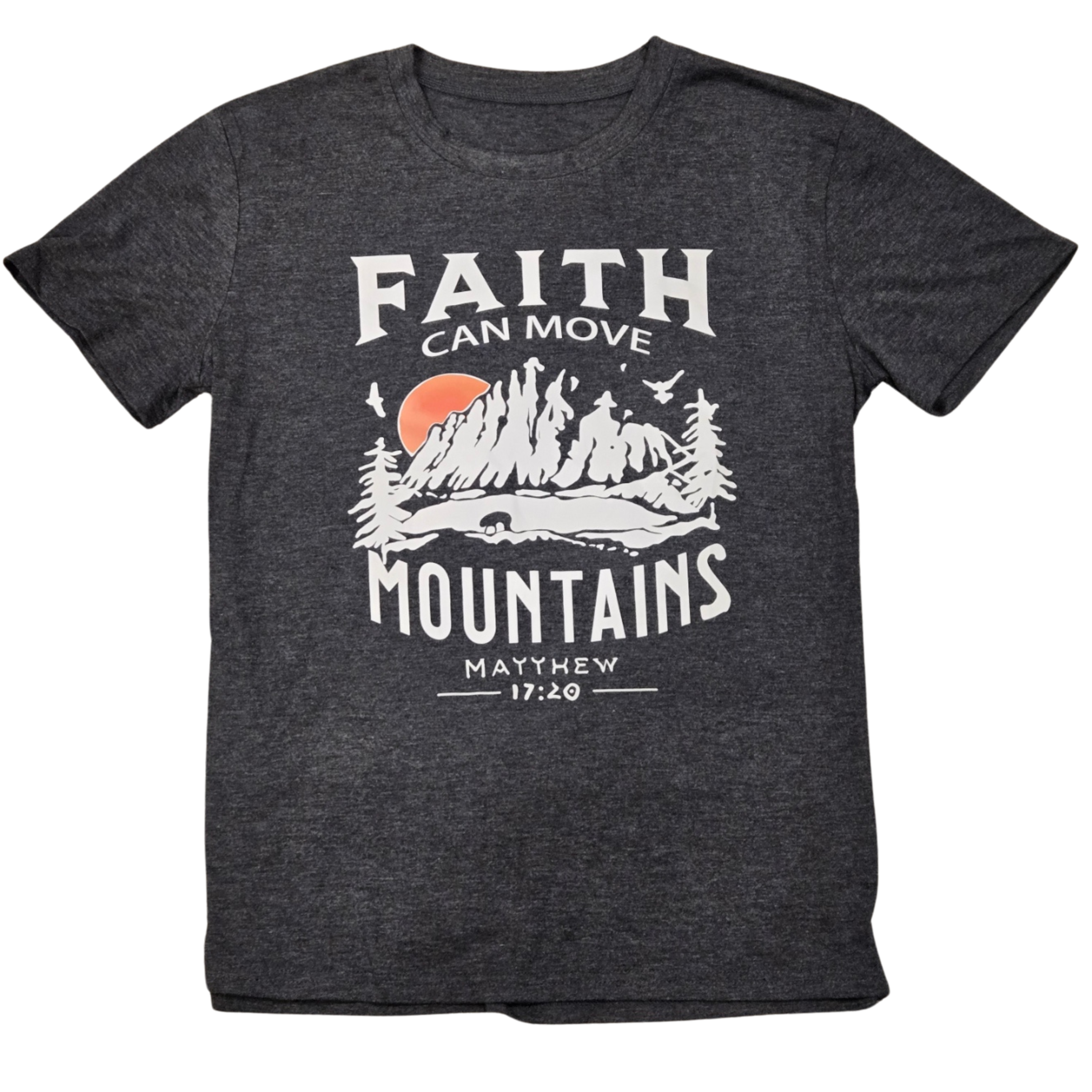 Faith Can Move Mountains Christian Shirts for Women Praying Spiritual Gifts for Women Proudly Displaying Your Faith